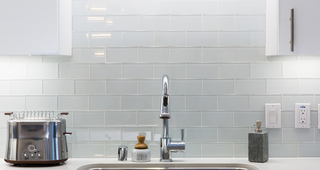 Designer tile kitchen backsplashes